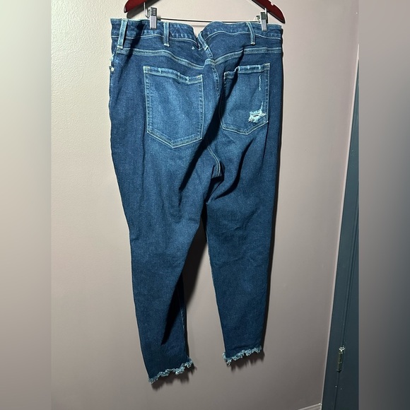 Lane Bryant Dark Blue Boyfriend Jeans - Picture 5 of 5